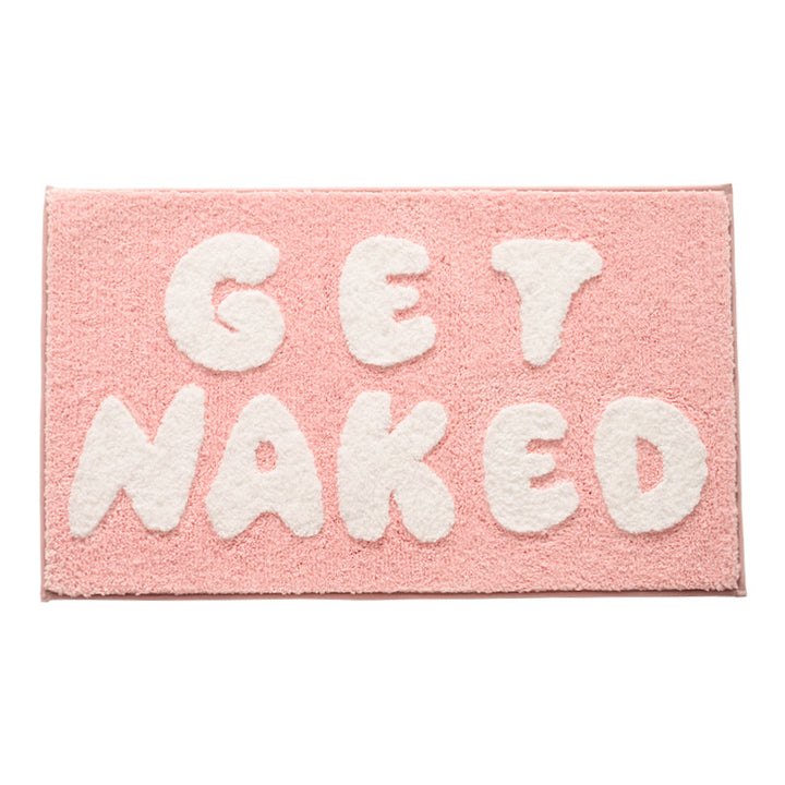 Funny Quote Bath Mat Stornfield
