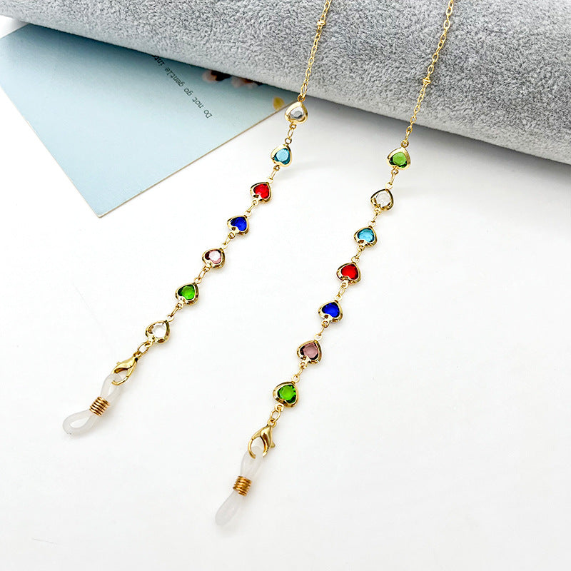 Heart-Shaped Eyewear Chain Stornfield