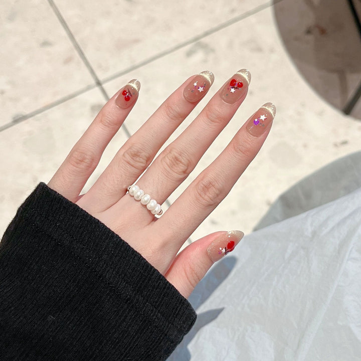 Artistic Press-On Nail Design Stornfield 1787316083