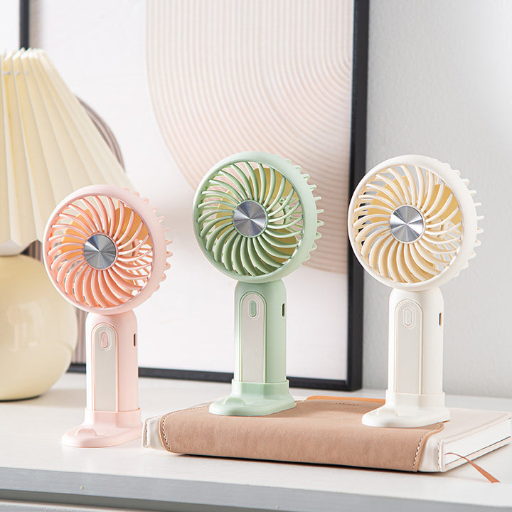 Portable Cartoon-Themed Handheld Fan Stornfield
