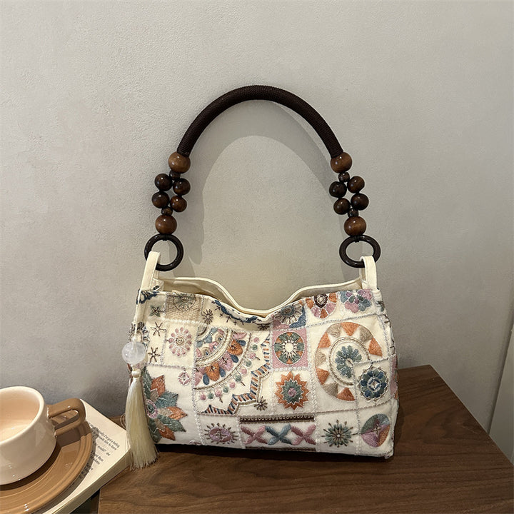 Artistic Patchwork Handbag