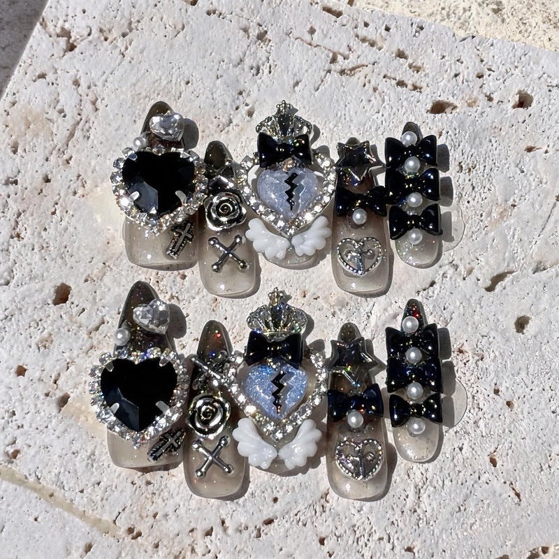 Gothic Charm Decorative Nail Art Set