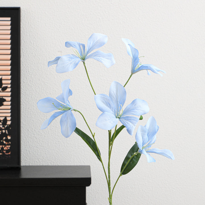 Artificial orchid flower branch with delicate flowers
