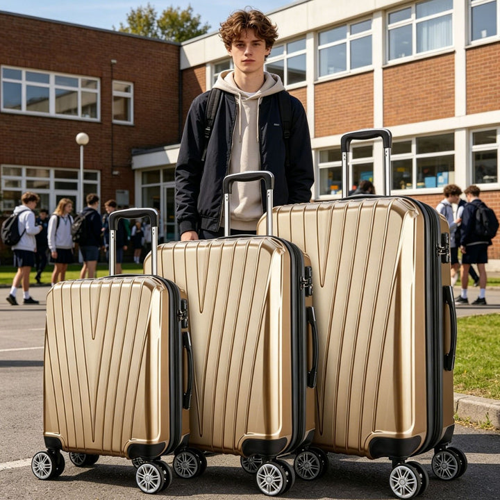 Unisex Premium Hard Shell Rolling Suitcase Stornfield