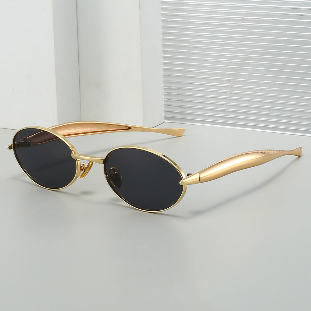 Elegant Oval Frame Sunglasses Stornfield