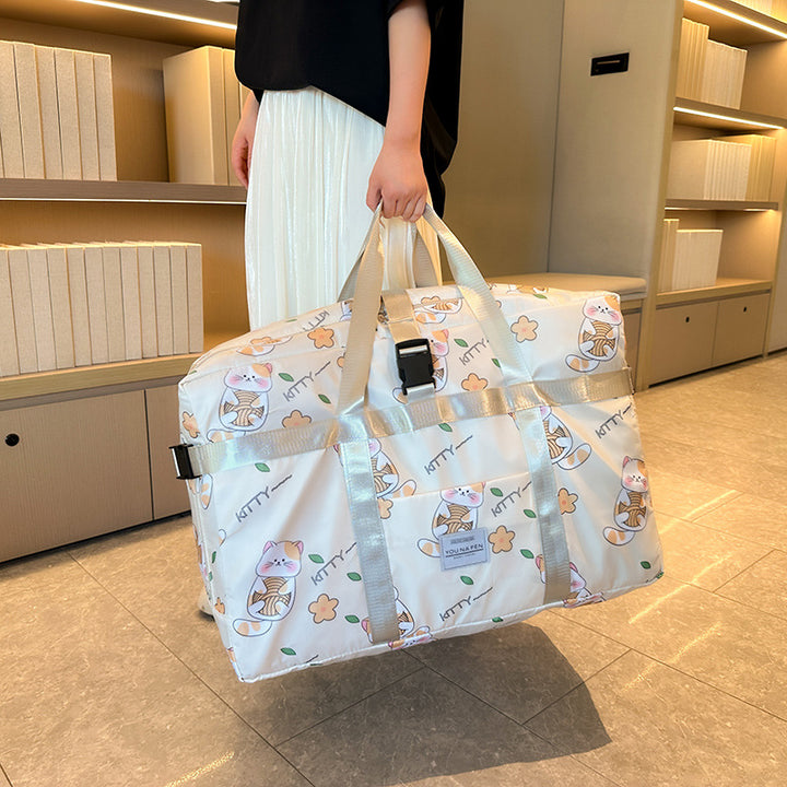 Fun Cartoon-Themed Travel Duffle Bag
