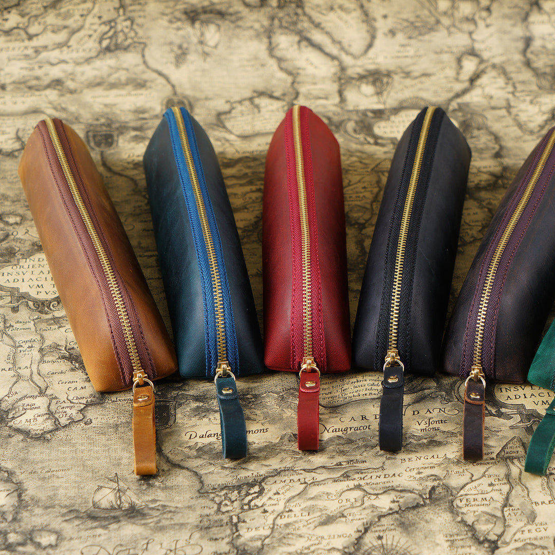 Premium Leather Pencil Holder