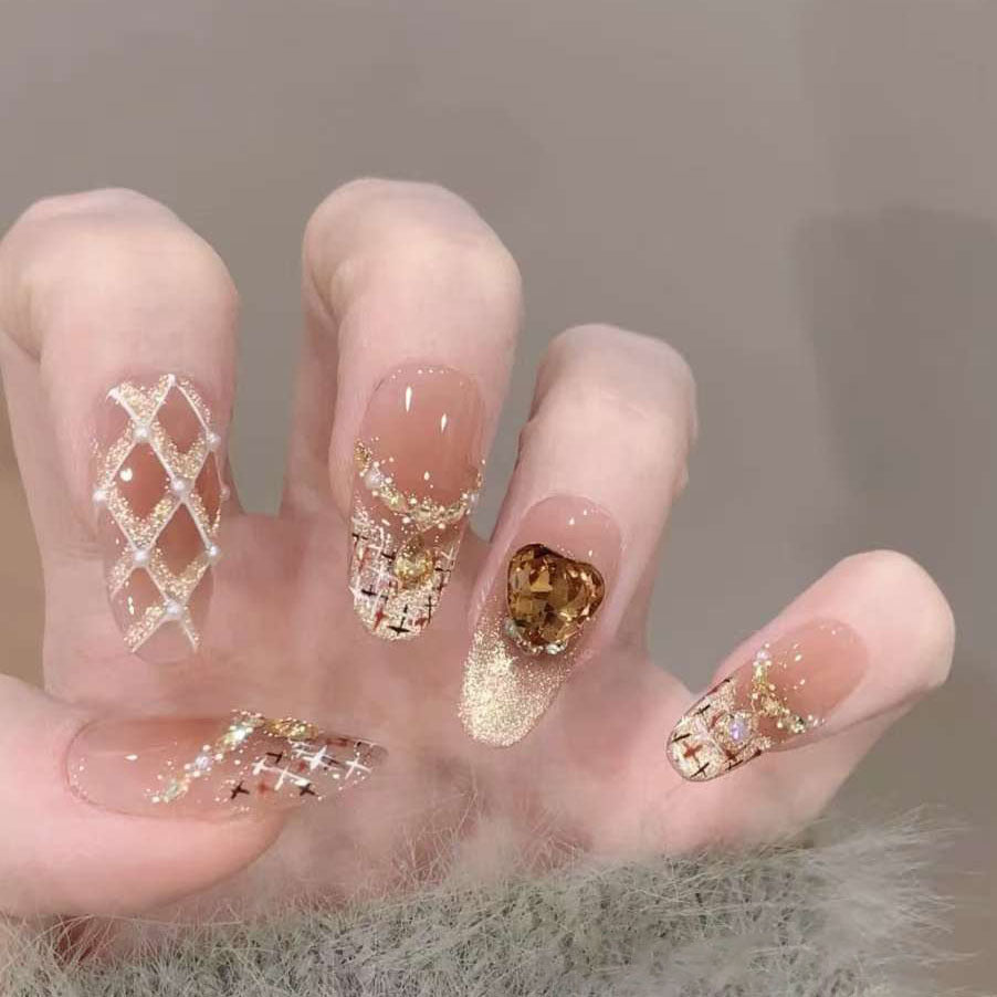 Artistic 3D Butterfly Press-On Nail Set Stornfield