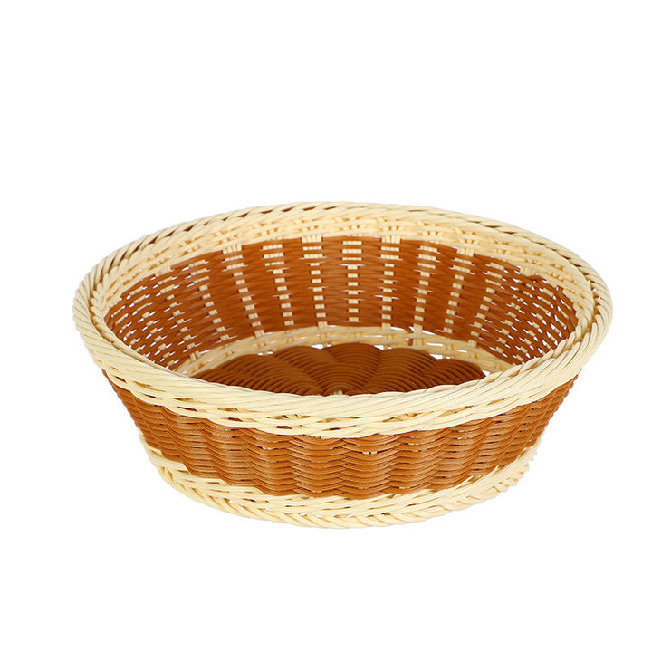 Decorative Woven Fruit Serving Bowl Stornfield