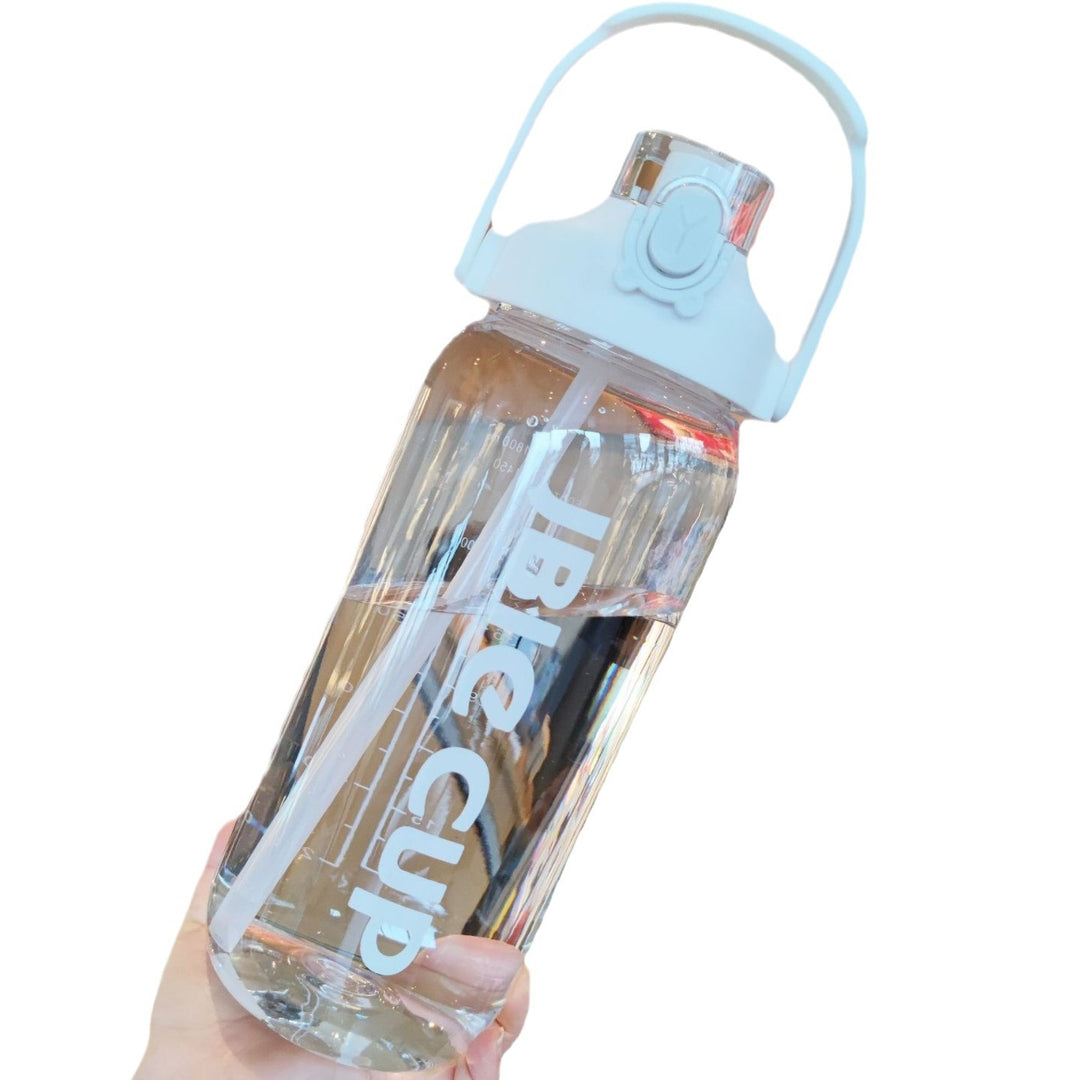 Women's large water bottle with leak-proof lid and straw Stornfield