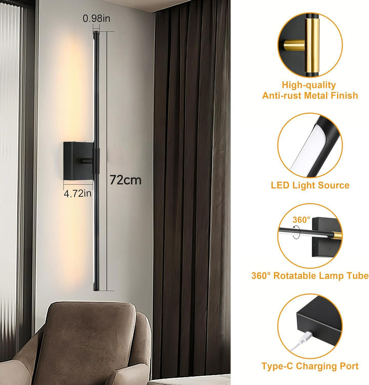 Modern Minimalist LED Wall Lamp