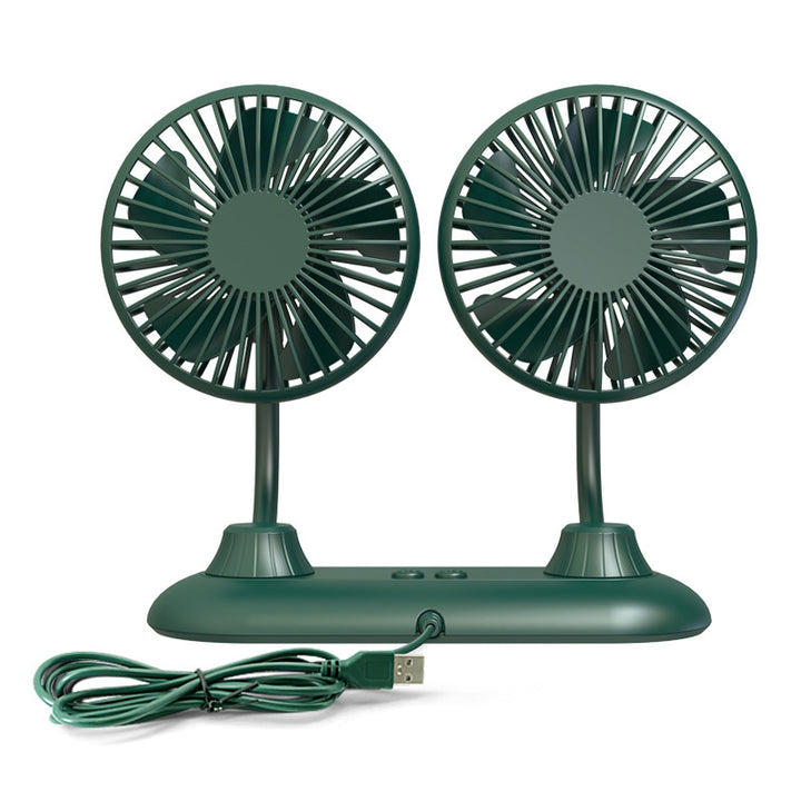 Dual Adjustable Desktop Fan Stornfield
