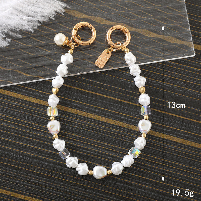 Chic Beaded Charm Keychain Stornfield