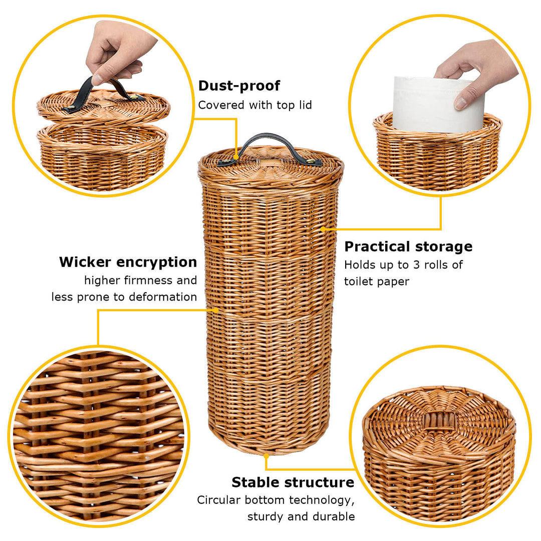 Decorative Woven Tissue Holder Stornfield