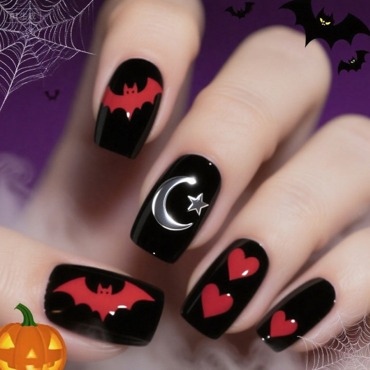 Halloween-Themed Nail Art Design Stornfield