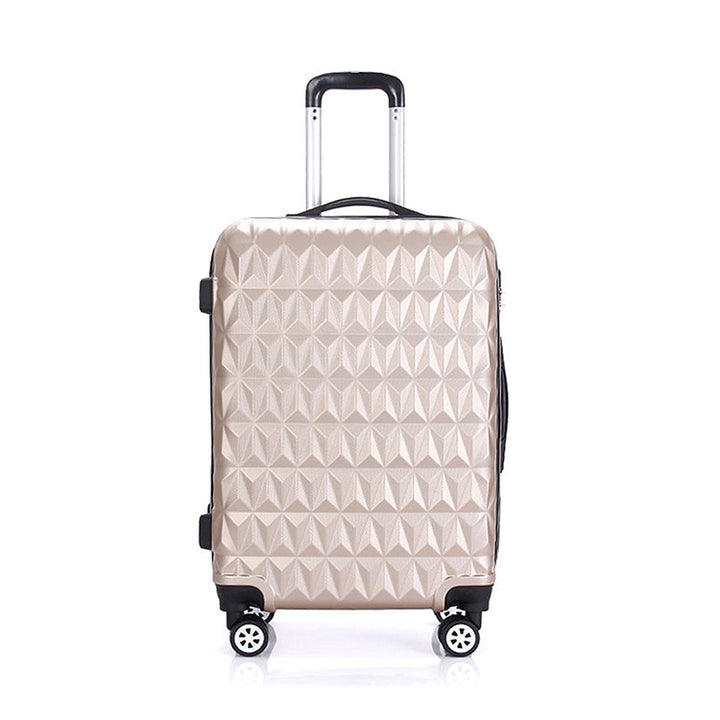 Unisex Textured Hard Shell Cabin Suitcase Stornfield