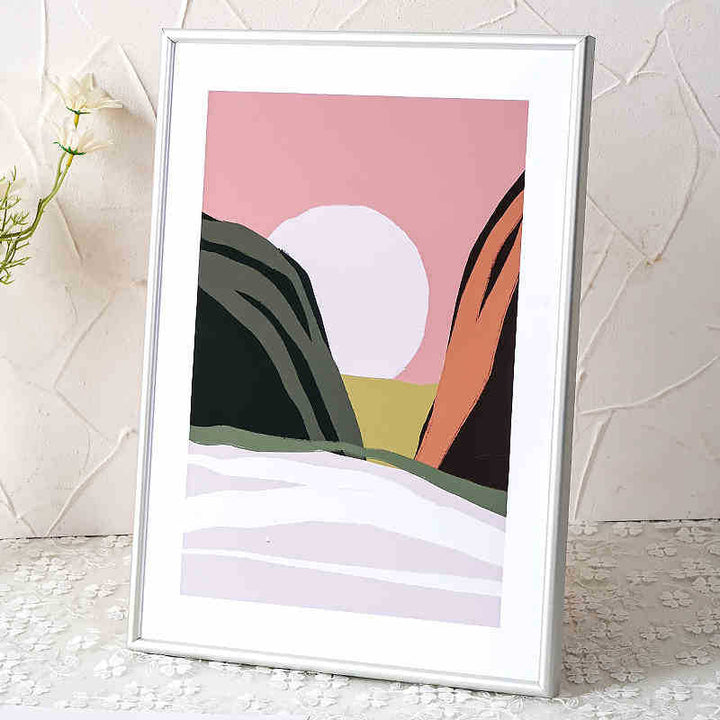 Artistic Decorative Framed Minimalist Art Print