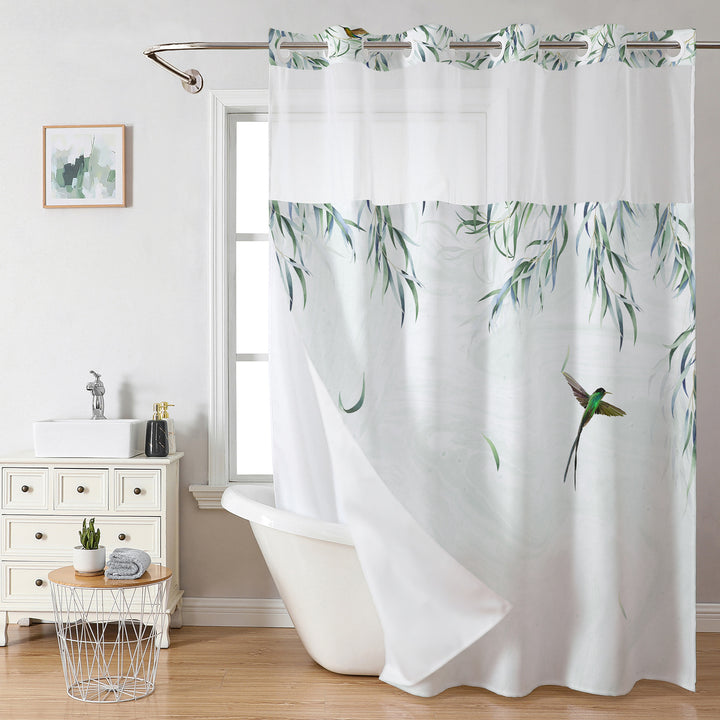 Floral Butterfly Shower Curtain Stornfield