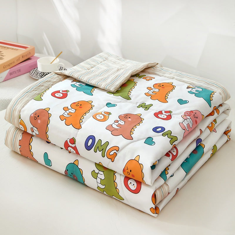 Cartoon Dinosaur Bedding Set