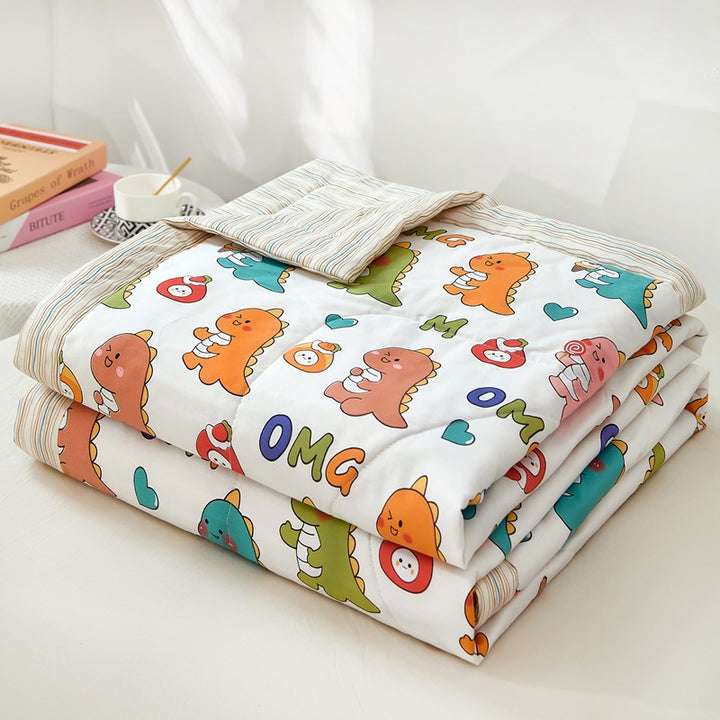Cartoon Dinosaur Bedding Set