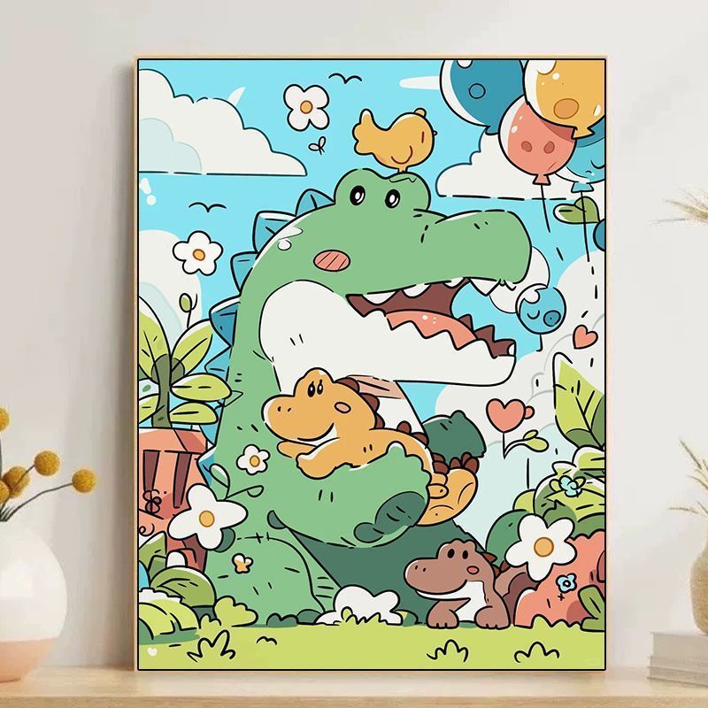 Cute Cartoon Dessert-Themed Wall Art Stornfield