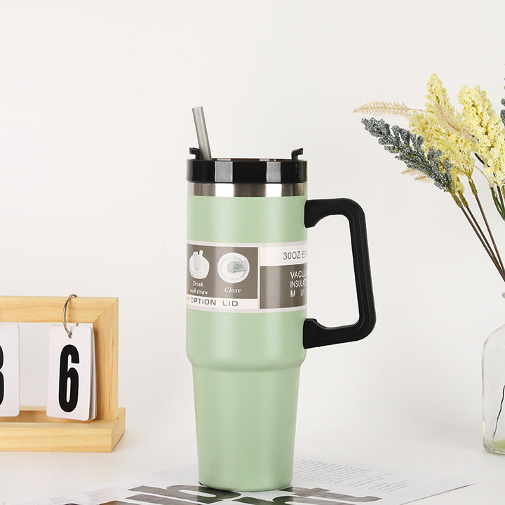 Ladies Insulated Portable Drinking Cup with Straw Stornfield