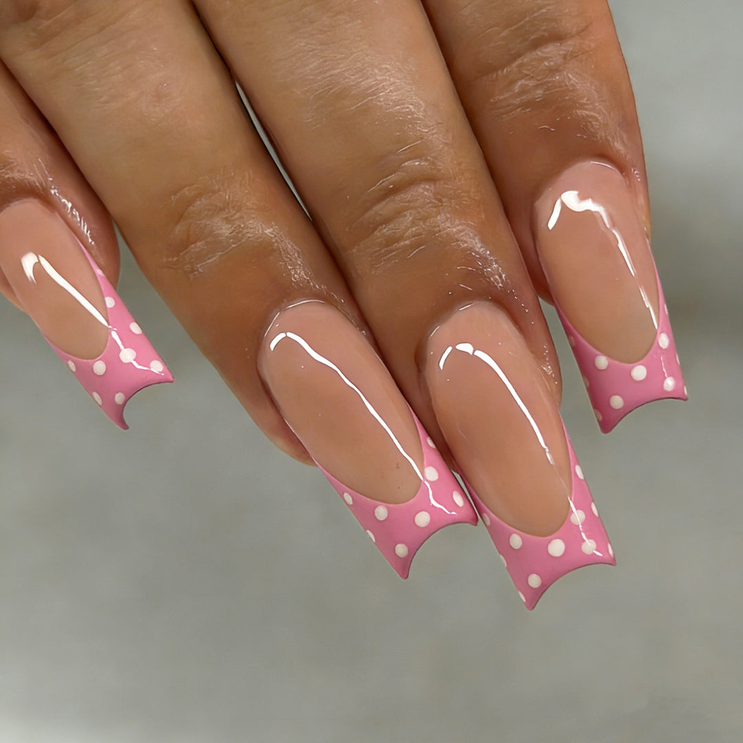 Decorative Polka Dot Nail Art Tips Stornfield