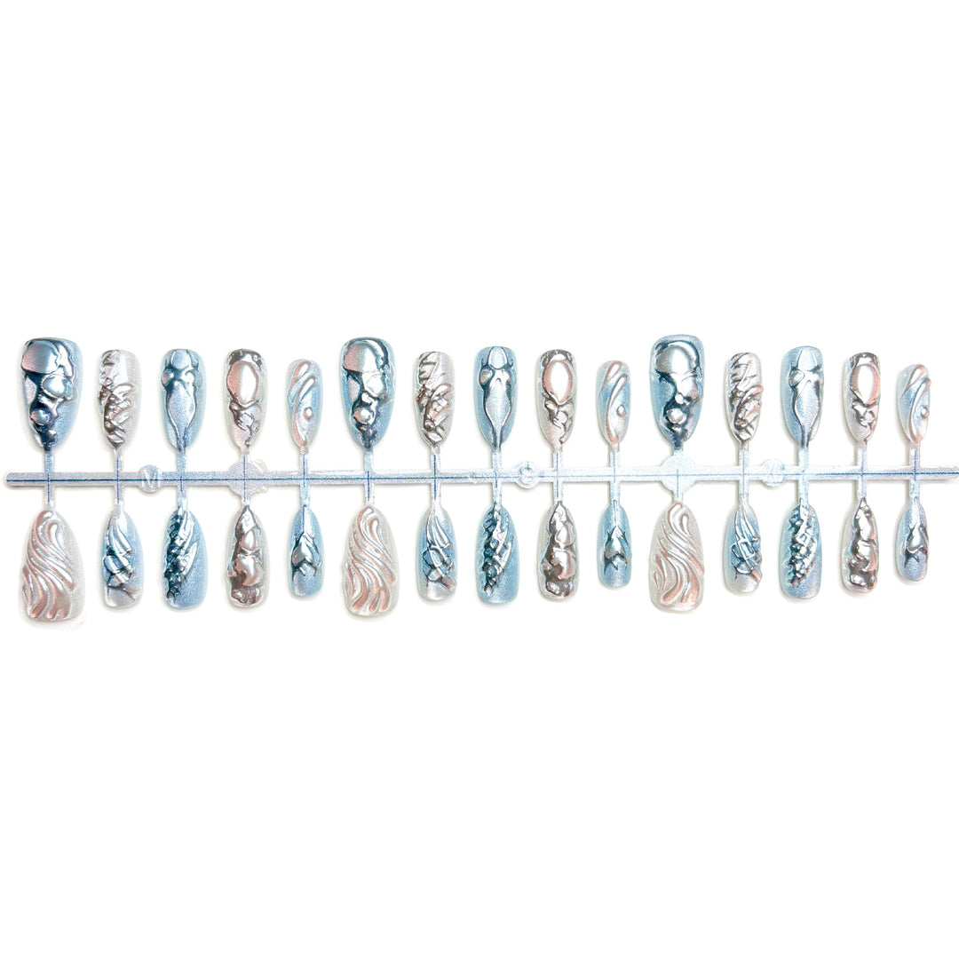 Artistic Press-On Nails Set