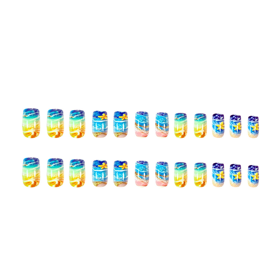 Creative nail art with maritime design Stornfield