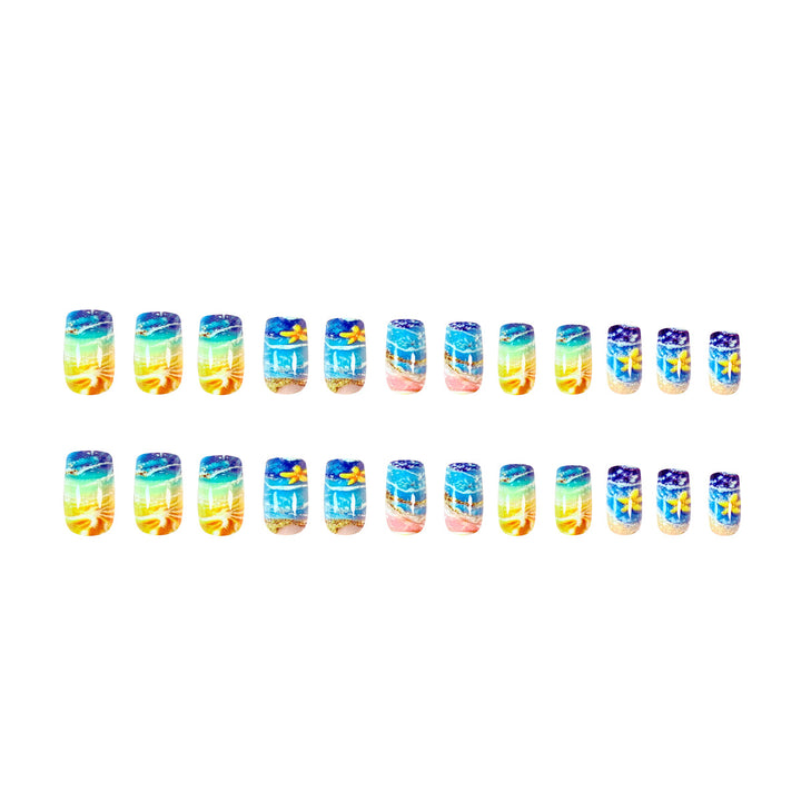 Creative nail art with maritime design Stornfield