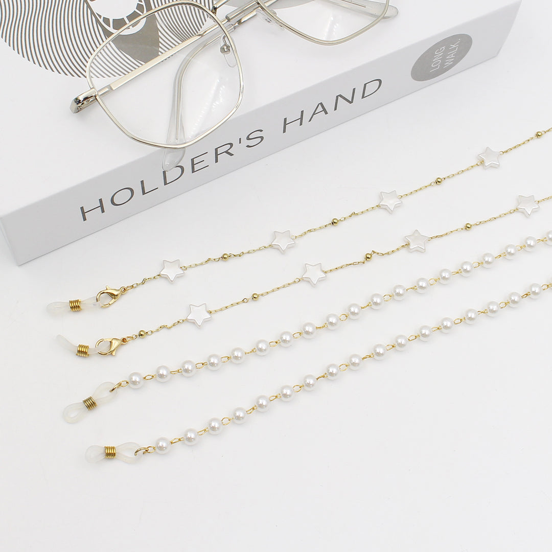 Star-Embellished Eyewear Chain Stornfield