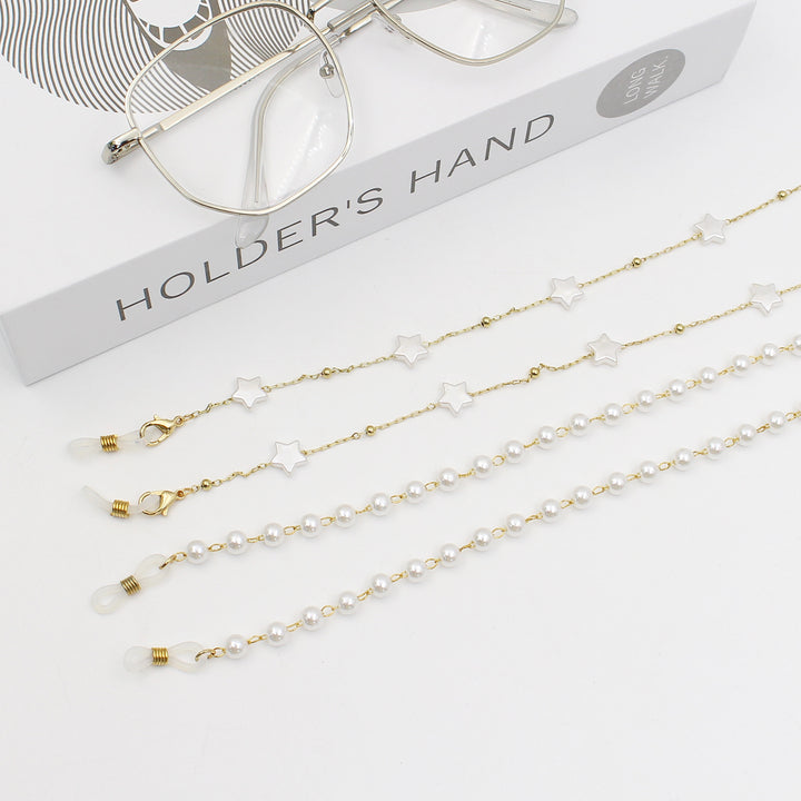 Star-Embellished Eyewear Chain Stornfield