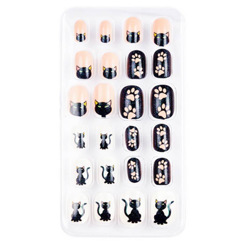 Decorative Animal-Themed Press-On Nails Stornfield