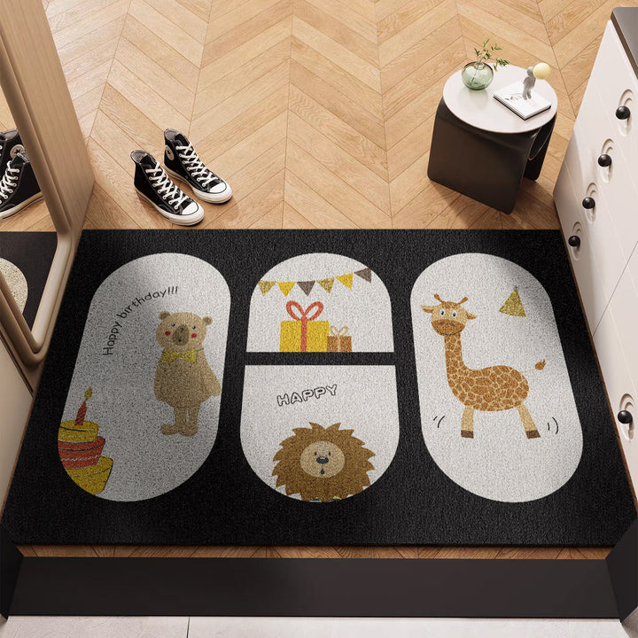 Geometric Pattern Floor Mat