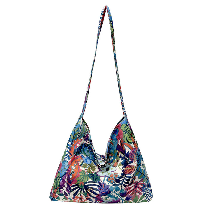 WoFloral Print Hobo Handbag Stornfield