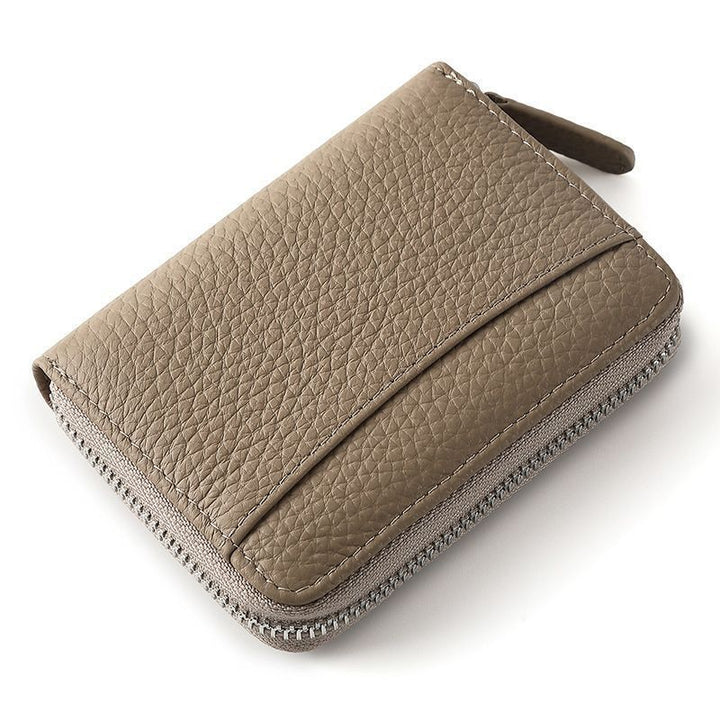 Durable Leather Zip Wallet Stornfield