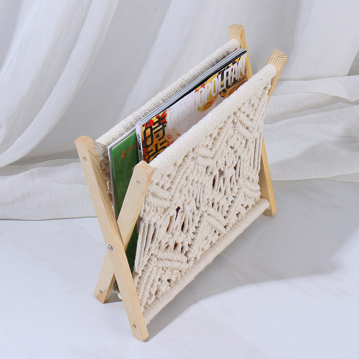 Macrame Magazine Rack Stornfield