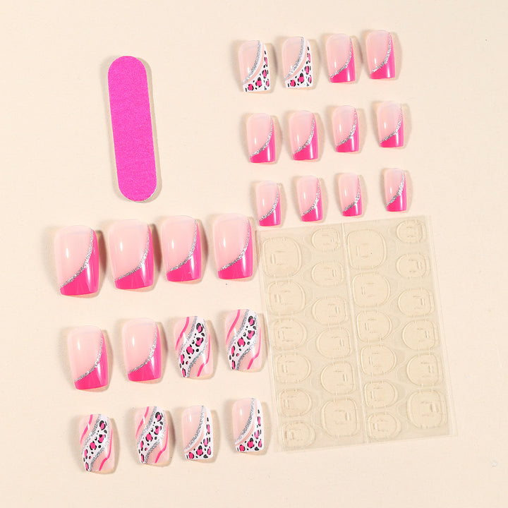 Stylish Animal Print Nail Art Set Stornfield
