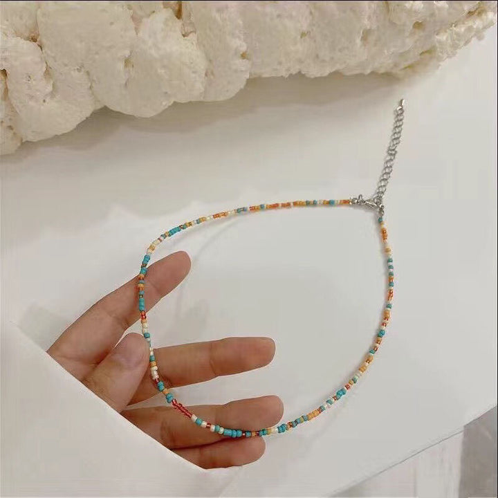 Handcrafted Beaded Choker Necklace Stornfield