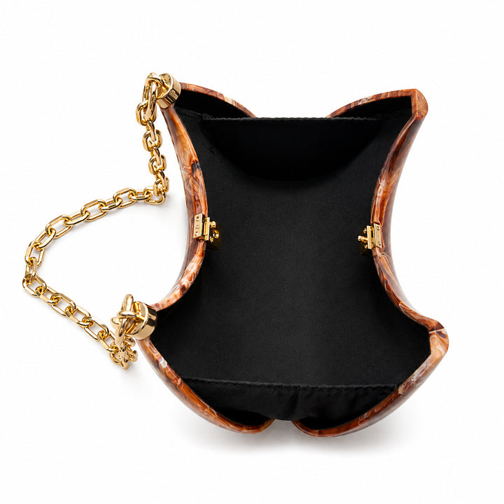 Curved Acrylic Shoulder Bag