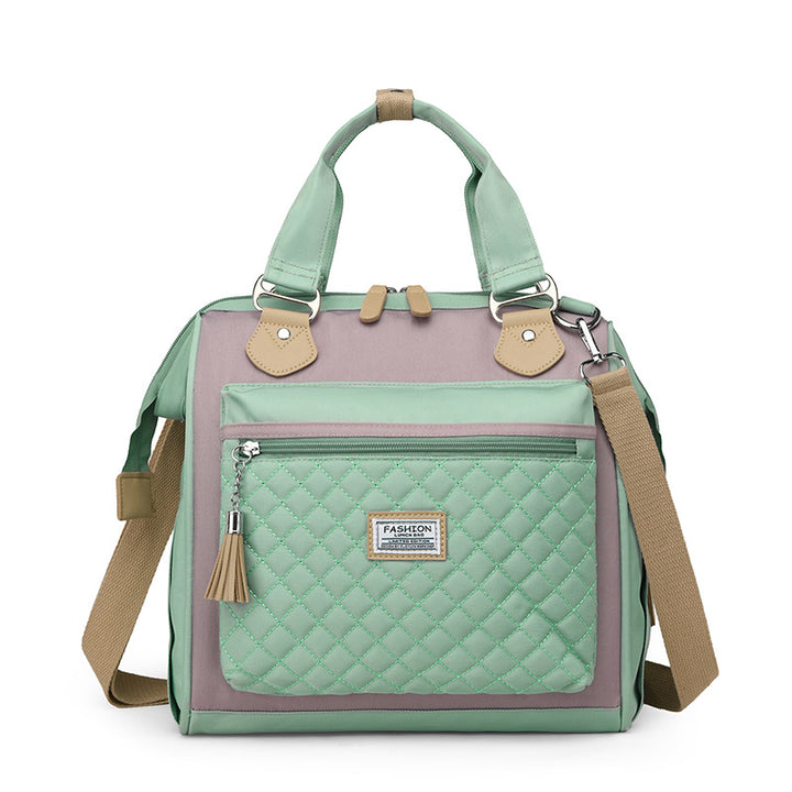 Structured Quilted Satchel Bag Stornfield