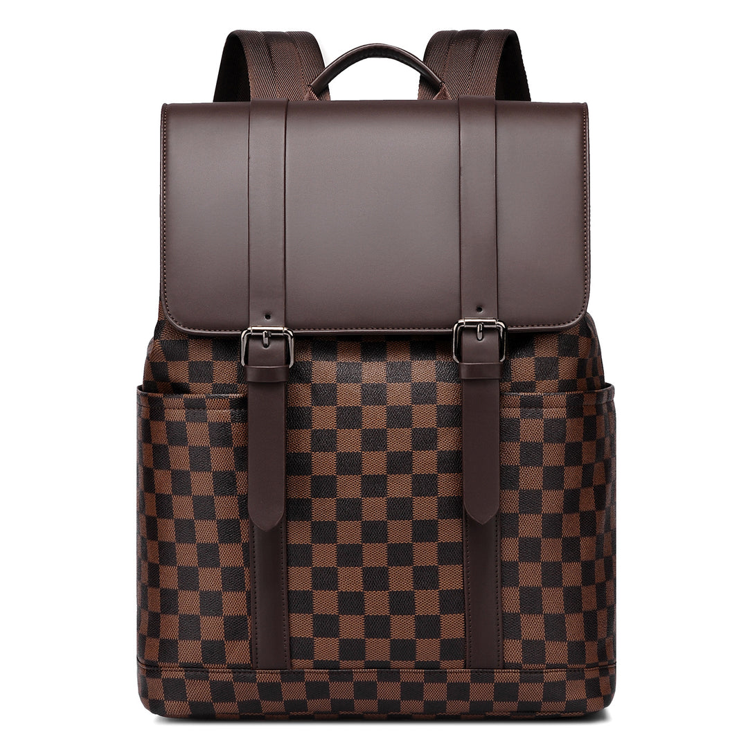 Stylish Checkered Backpack Stornfield