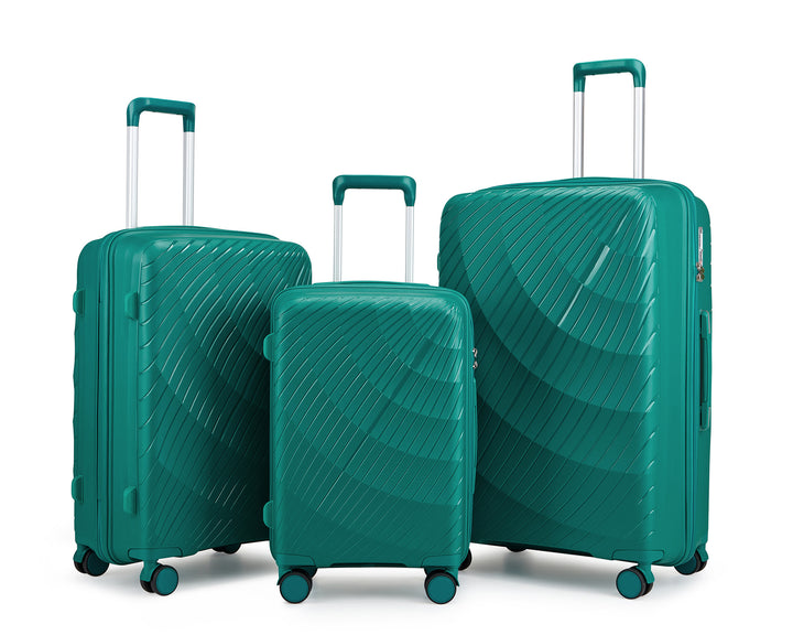 Unisex Premium Textured Hard Shell Luggage Set Stornfield