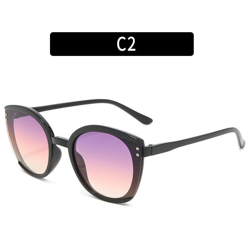 Stylish Oversized Geometric Sunglasses