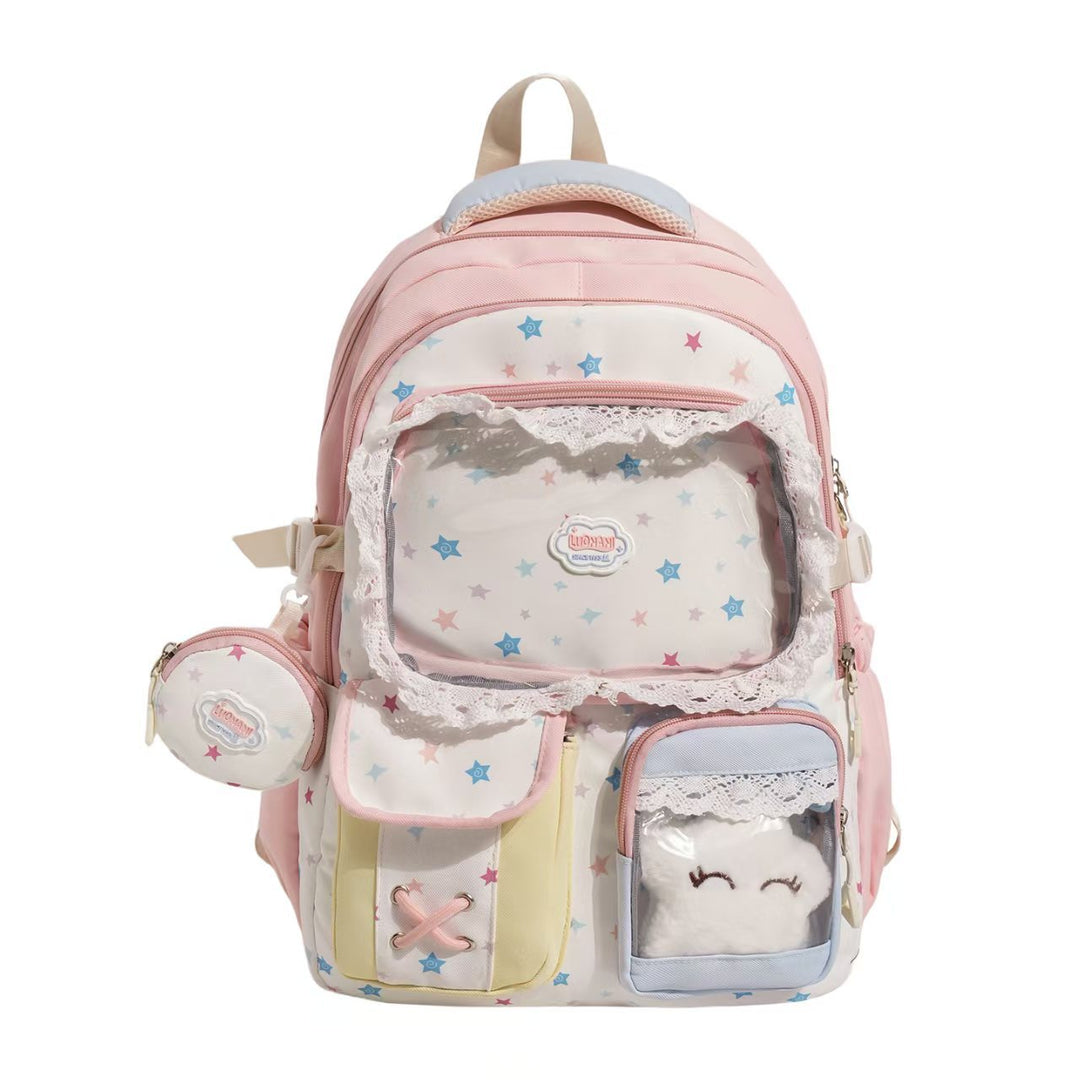 Transparent Front Multi-Compartt Backpack Stornfield