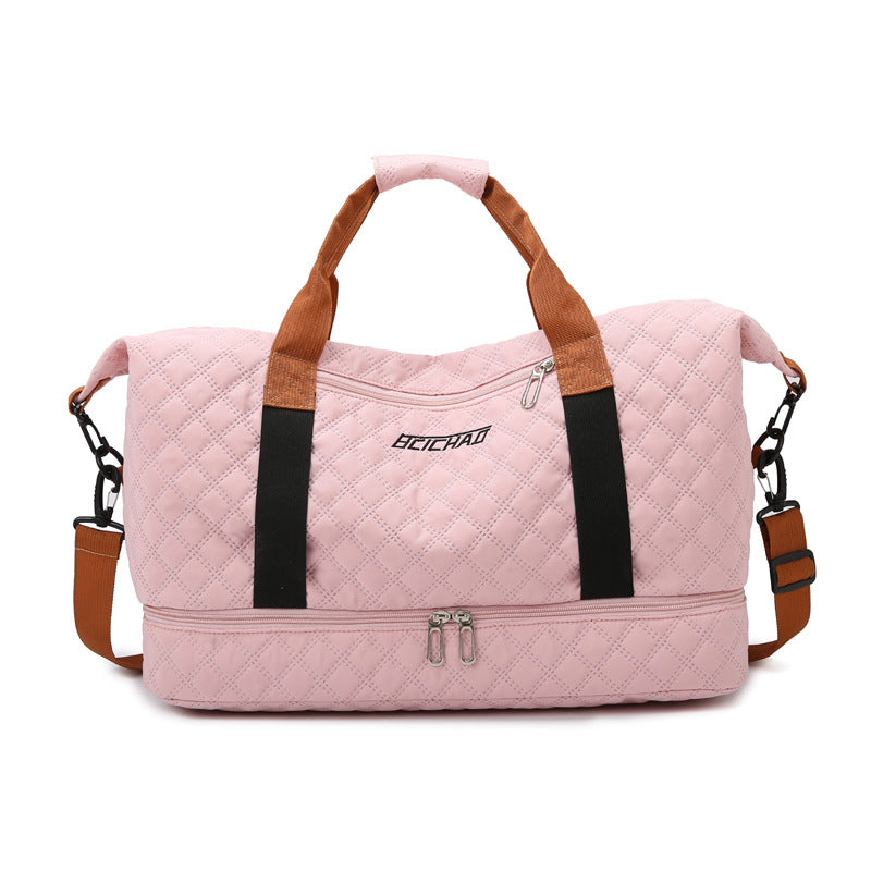 Stylish Quilted Travel Duffle