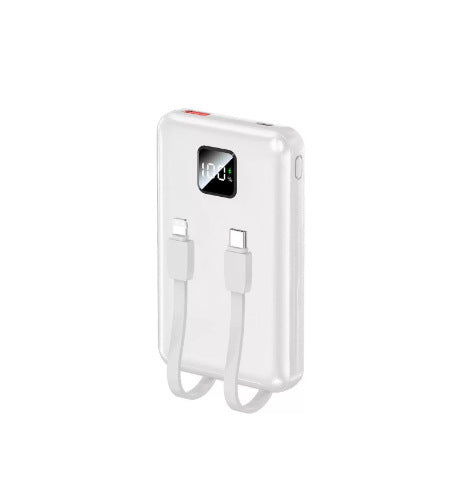 Portable power bank with integrated dual USB port and state-of-the-art LED display Stornfield