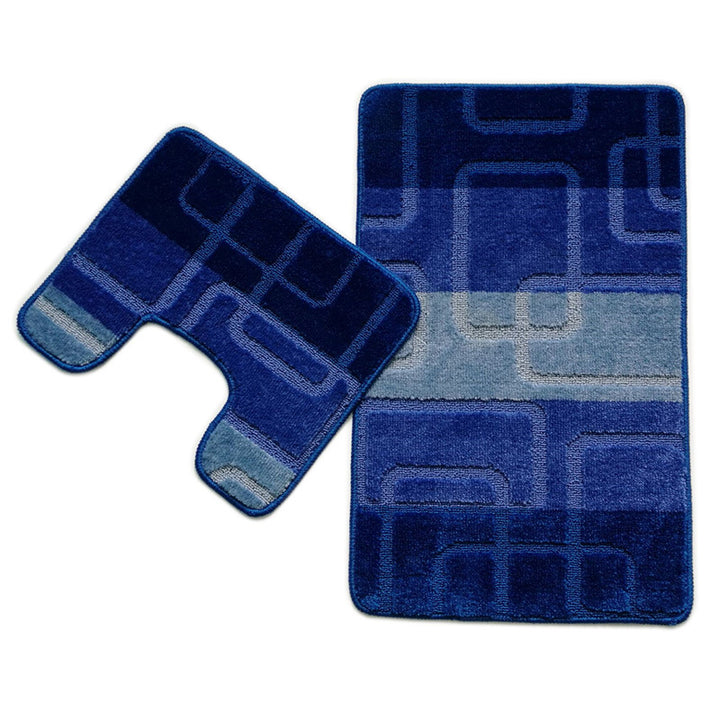 Soft Plush Bathroom Mat Set