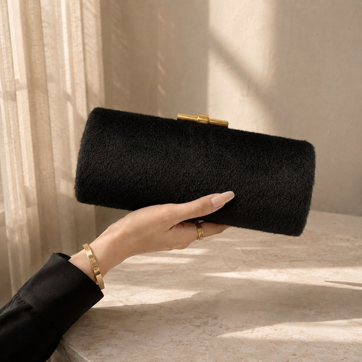 Animal Print Clutch