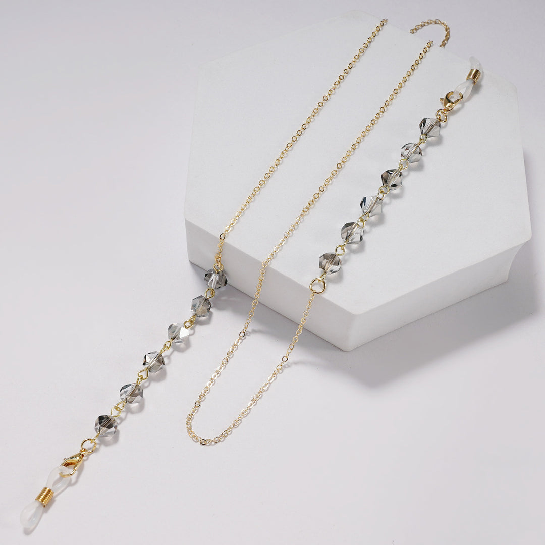 Elegant Crystal Beaded Glasses Chain Stornfield